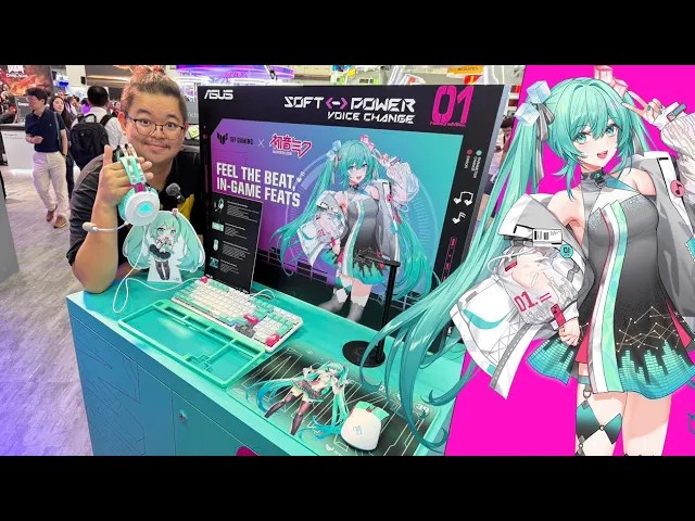 ASUS ทีเด็ด TUF x Hatsune Miku และของแจ่มๆ อีกเพี๊ยบ l COMPUTEX 2025